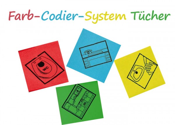 Farb-Codier-System Tücher